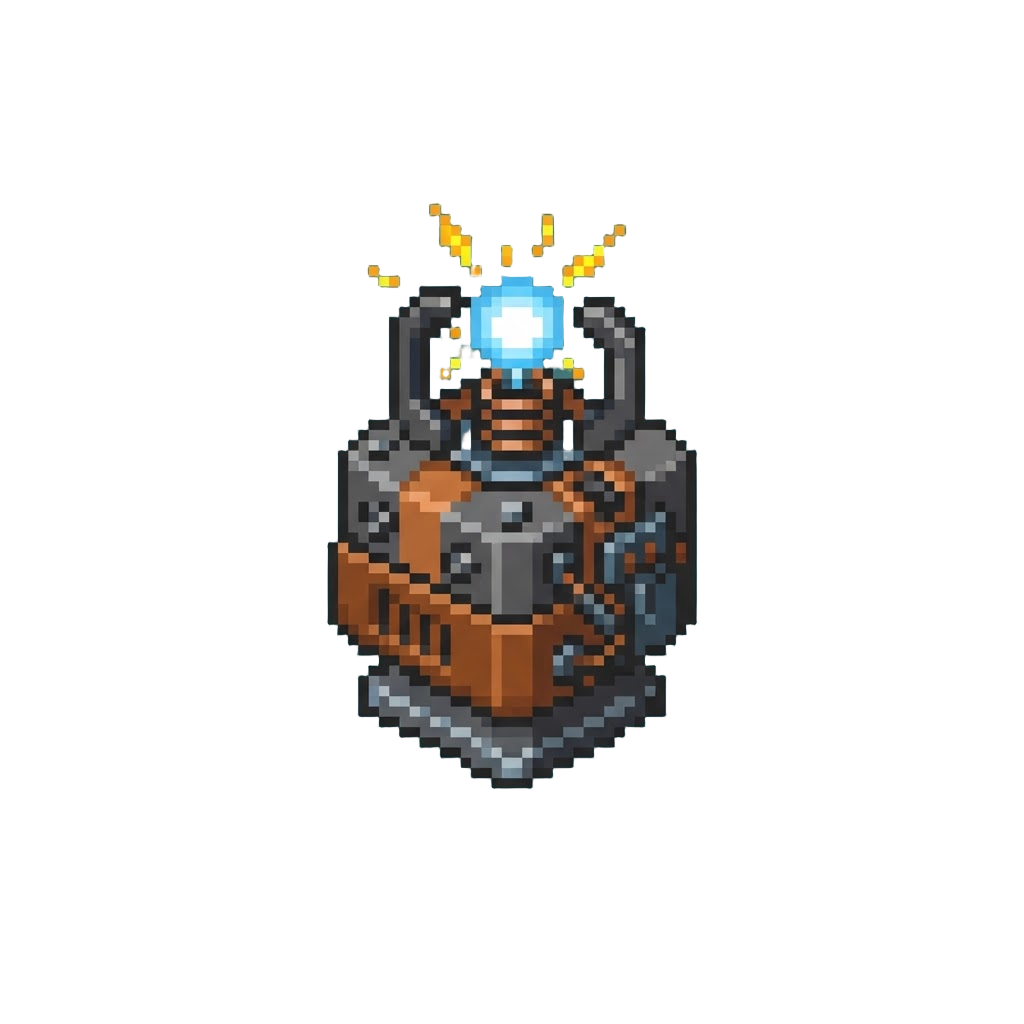 A Spark-emitting Shock Emitter