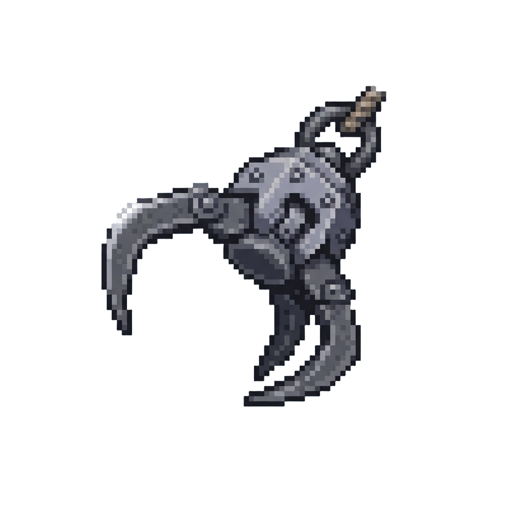 A Compact Titanium Grapple Claw