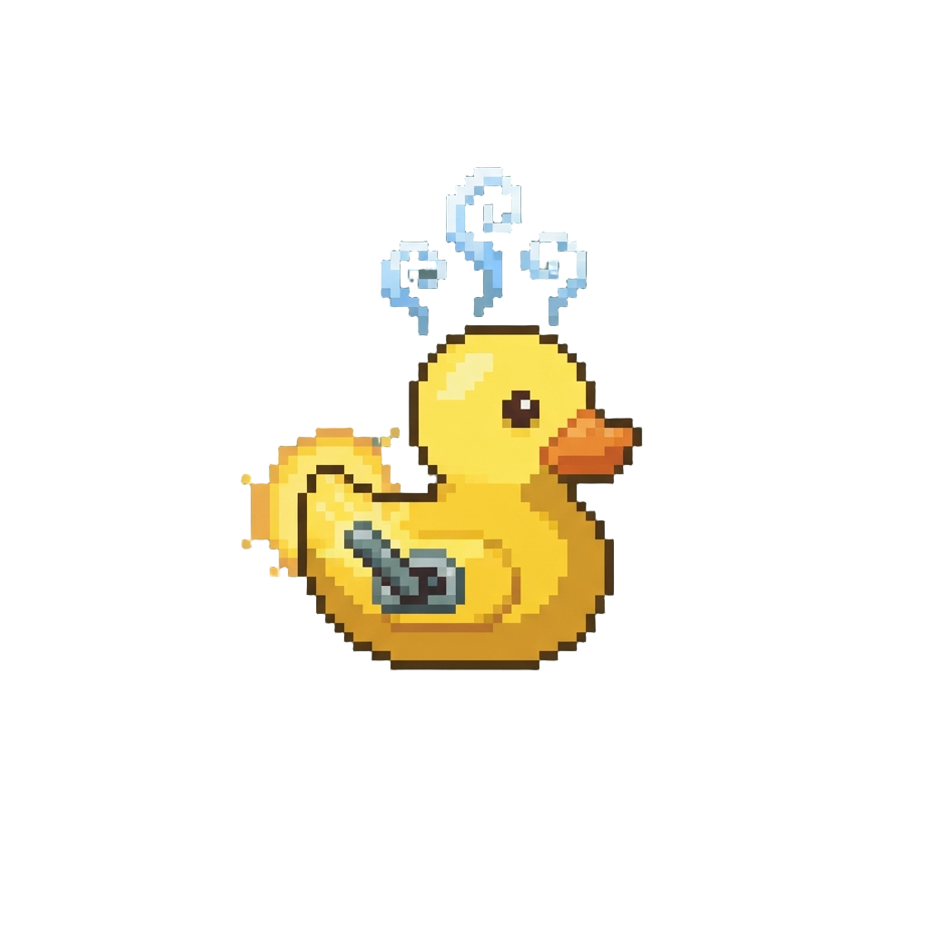 A Faint Hiss of Steam and a Glowing Rubber Duck Squeak