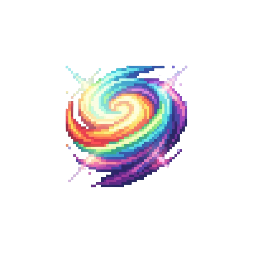 A Radiant Prismatic Super-speed Aura