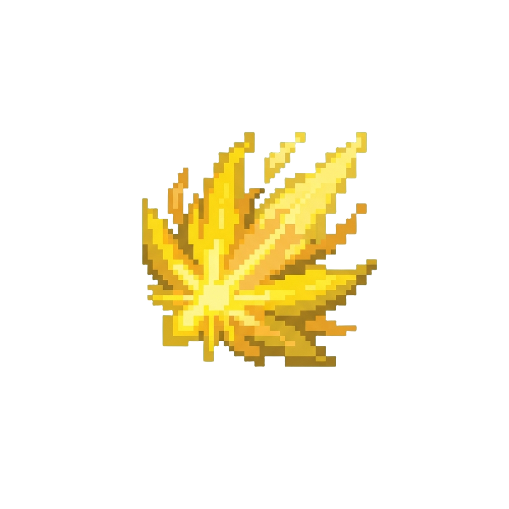 A Golden Solar Flare Aura