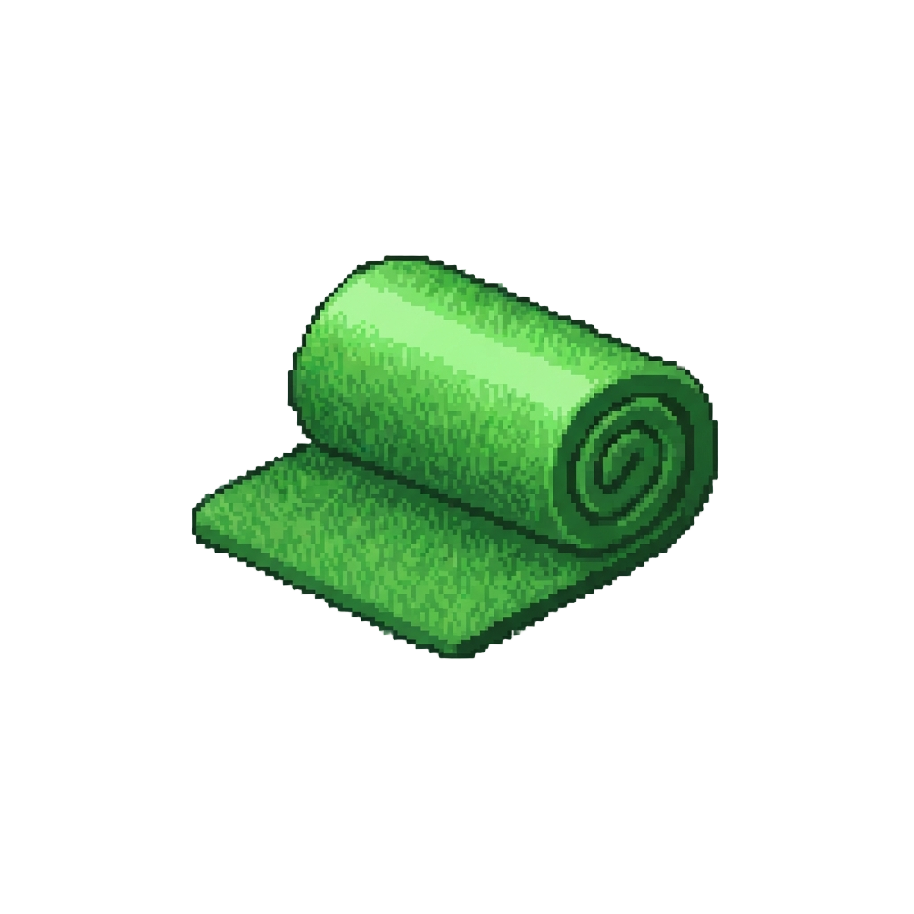 A Silky Smooth Uniform Carpet of Green Grass