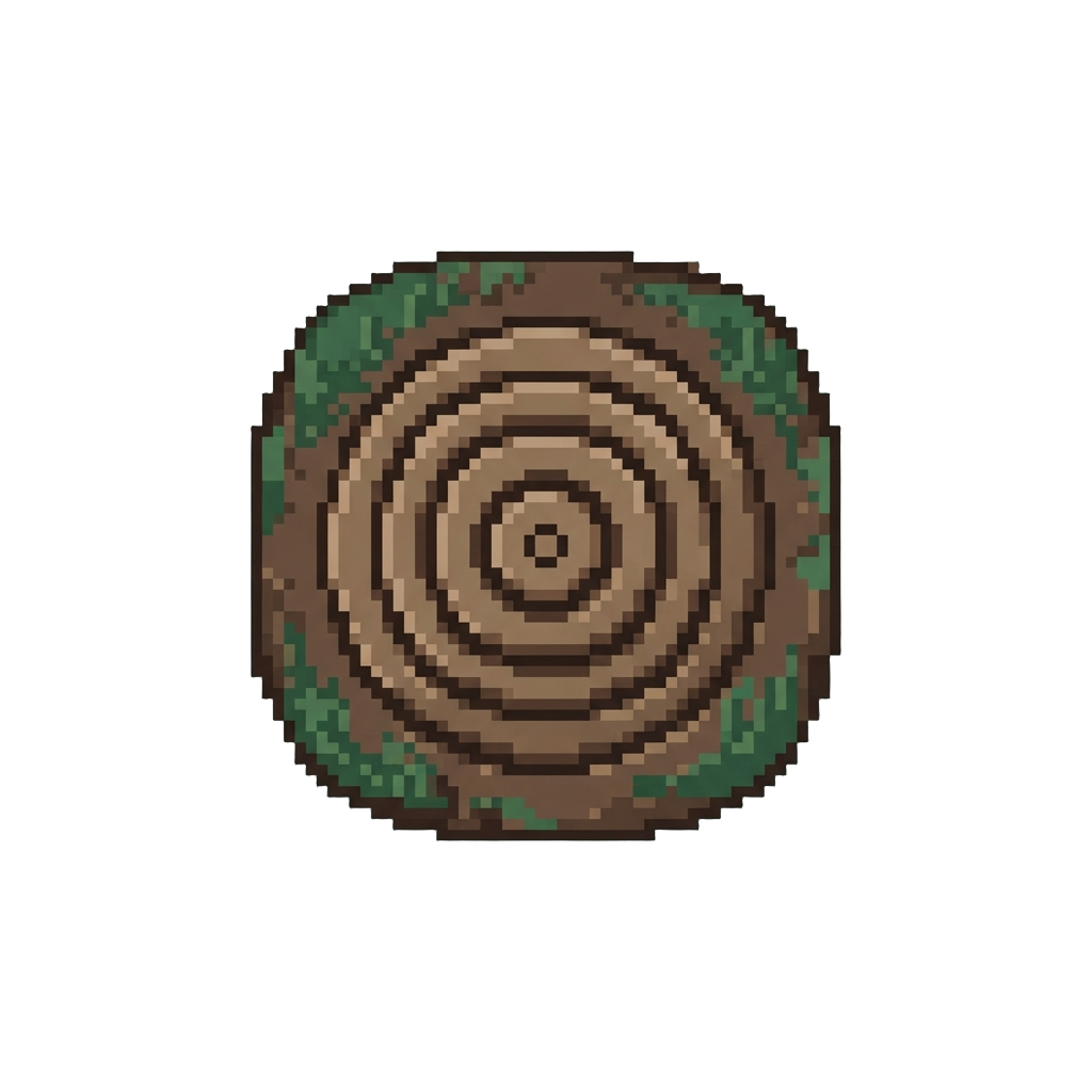 A Crisp Concentric Circle Pattern in the Turf