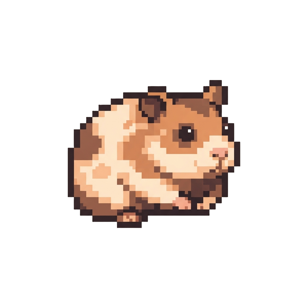 A Tiny Spotted Hamster