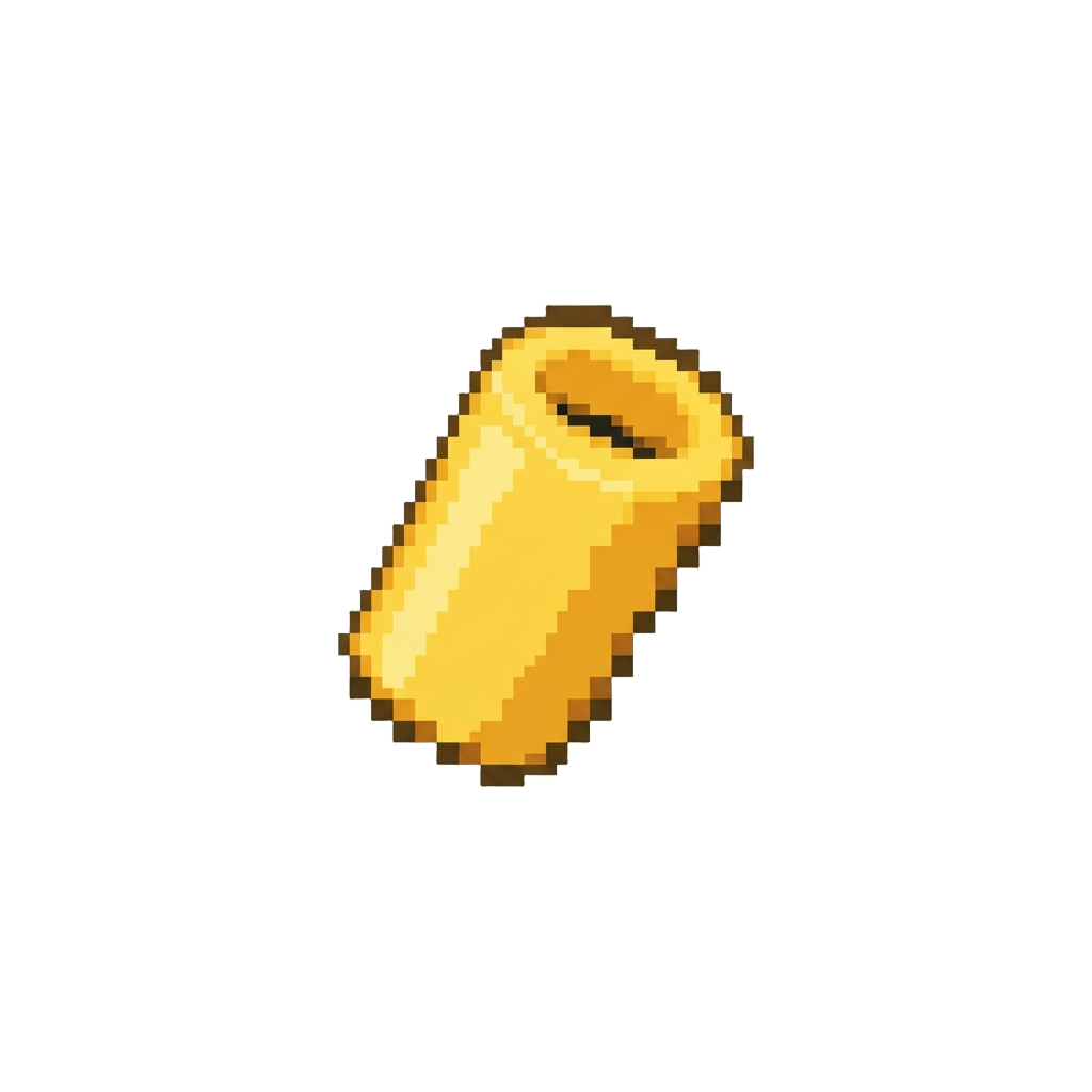 A Single Tiny Yellow Eraser Cap