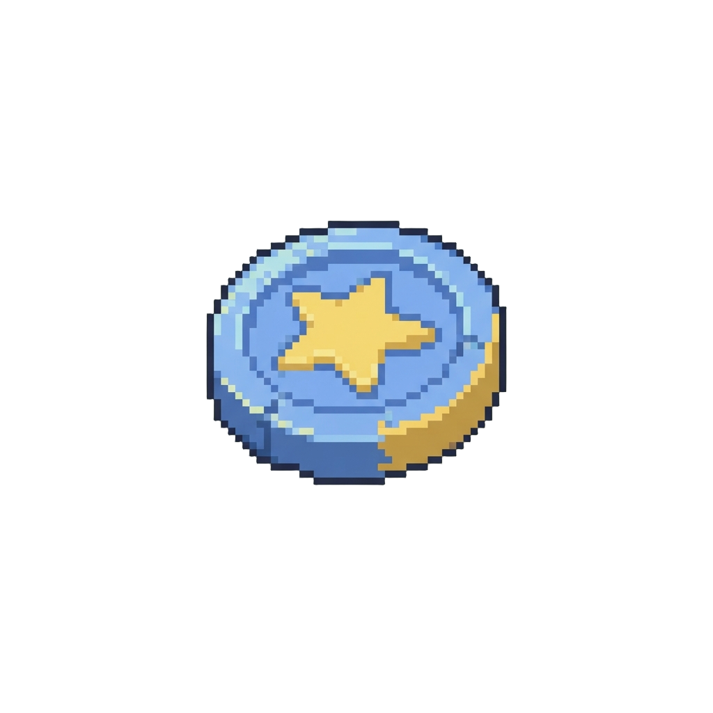 A Tiny Plastic Dummy Coin