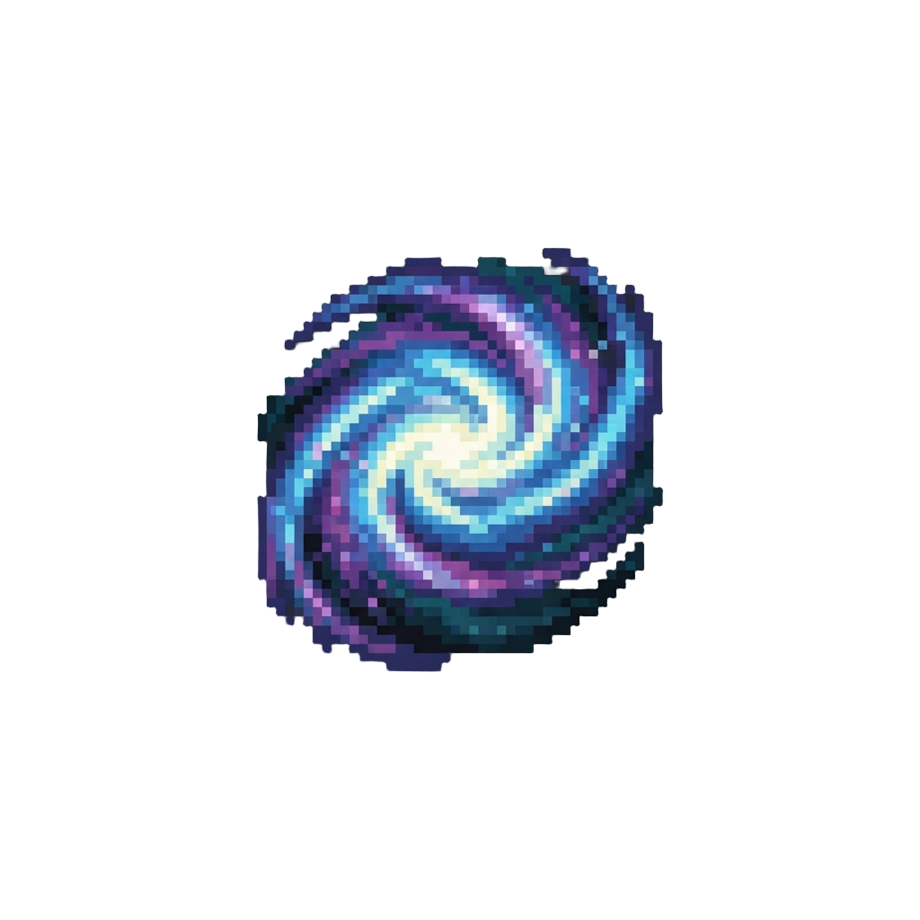 A Swirling Nebula Aura