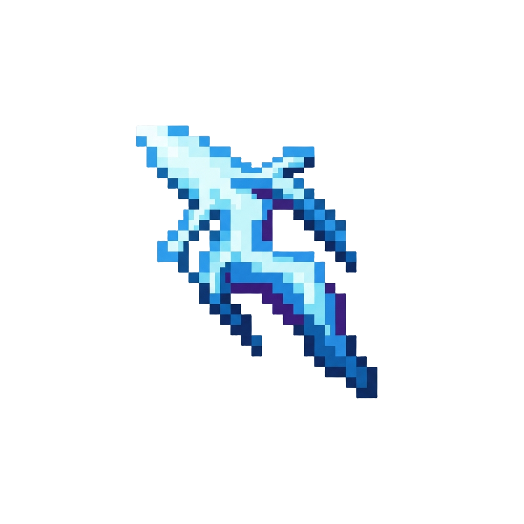 A Sharp Azure Lightning Strike