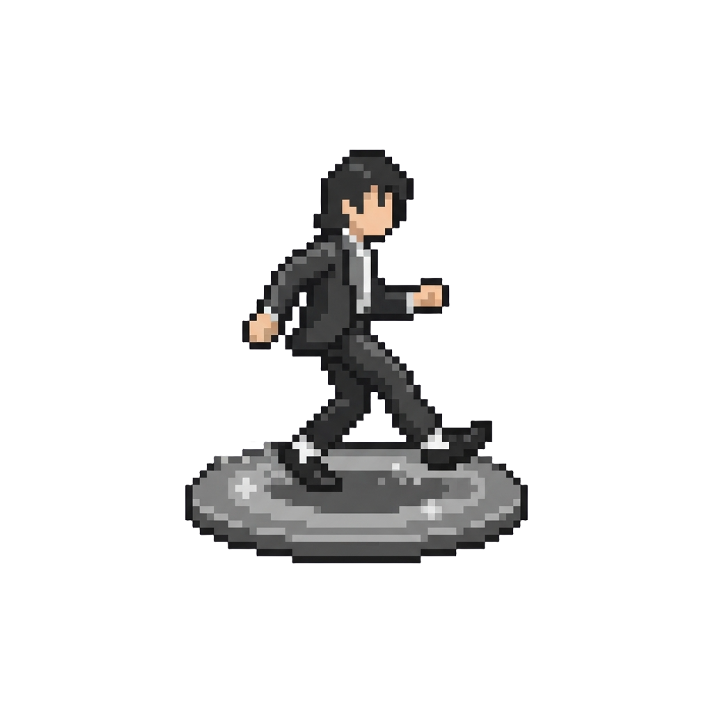 A Stylish Moonwalk Glided Across the Pad