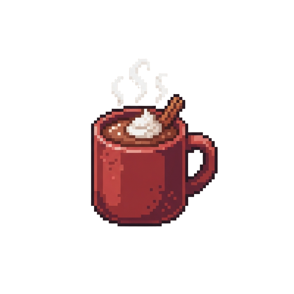 A Warm Steaming Mug of Hot Cocoa