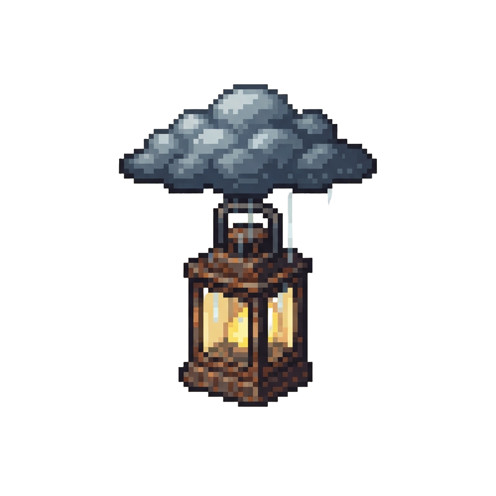 A Giant Dark Raincloud Soaking @image1
