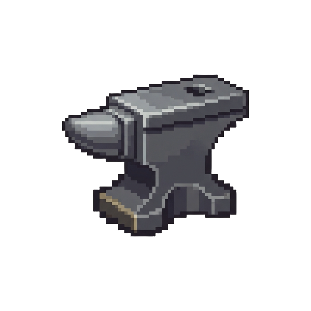 A Comically Large Anvil Hovering Overhead
