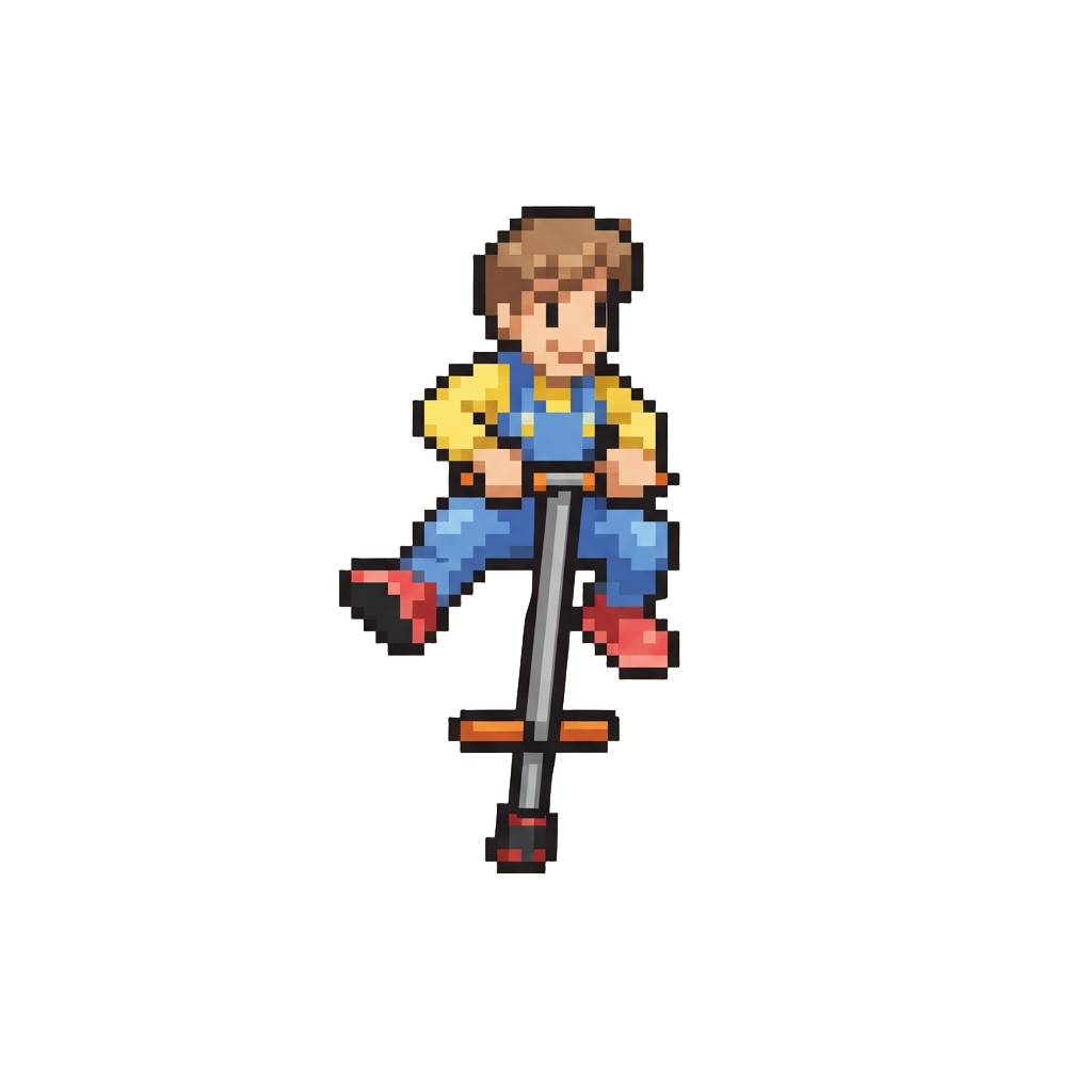Pogo Stick Bounce Dance