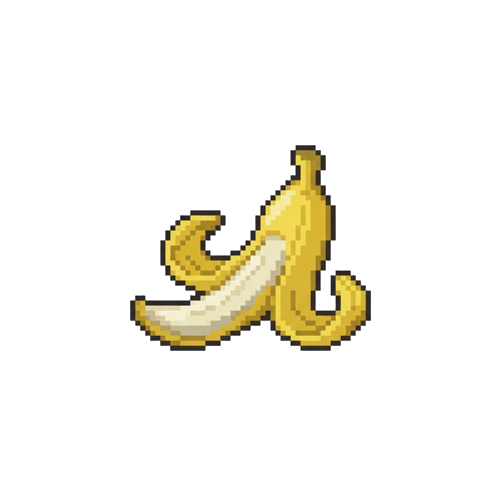 Silly Banana Peel Slide
