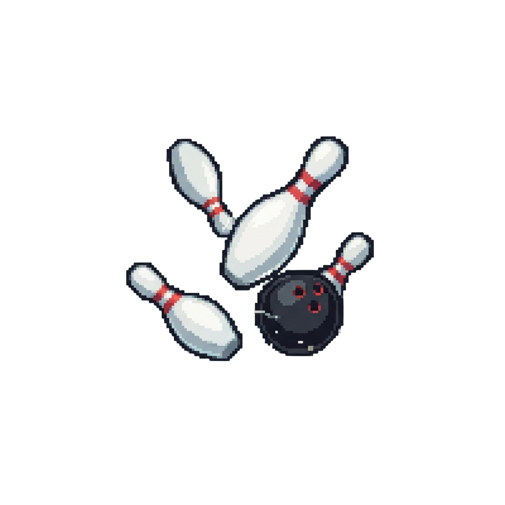 Bowling Pin Spin Collapse