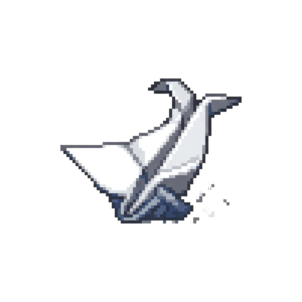 Paper Airplane Crash Landing
