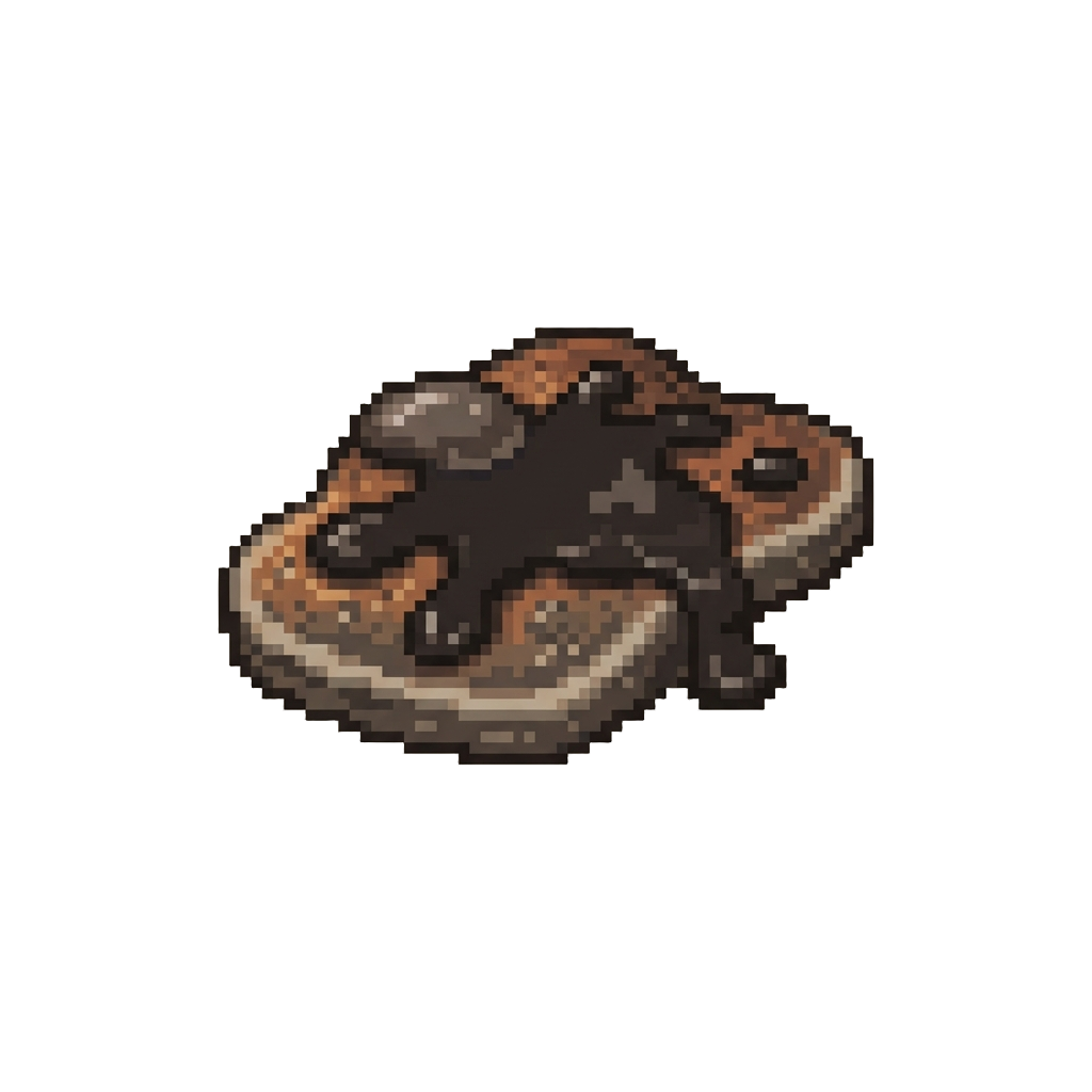 Ink Splatter Pancake Flop
