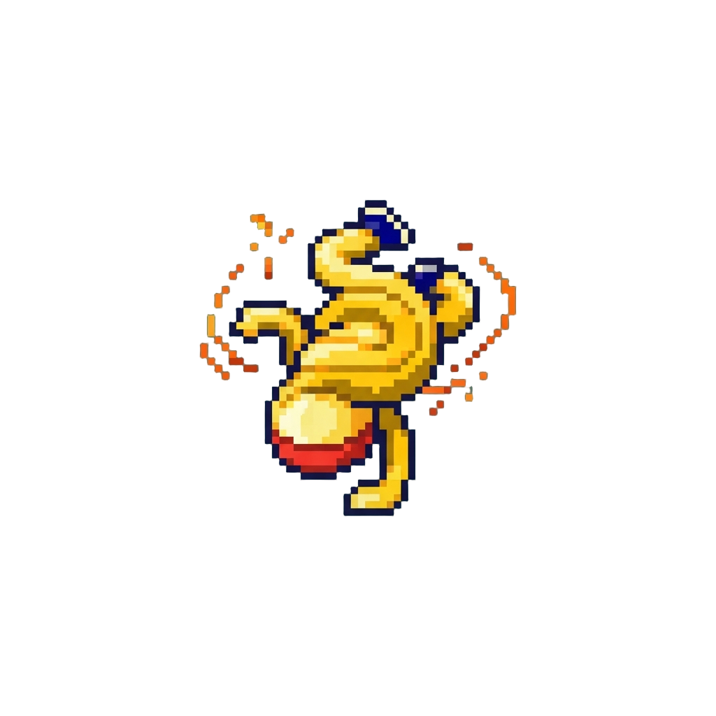 Breakdancing Noodle Move