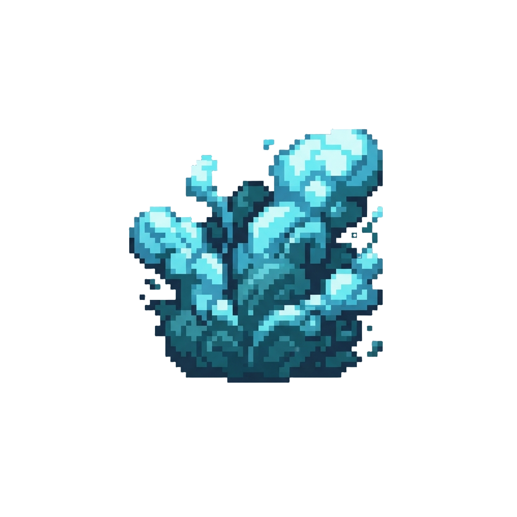 Dramatic Bursts of Cool Blue Pyro Fog