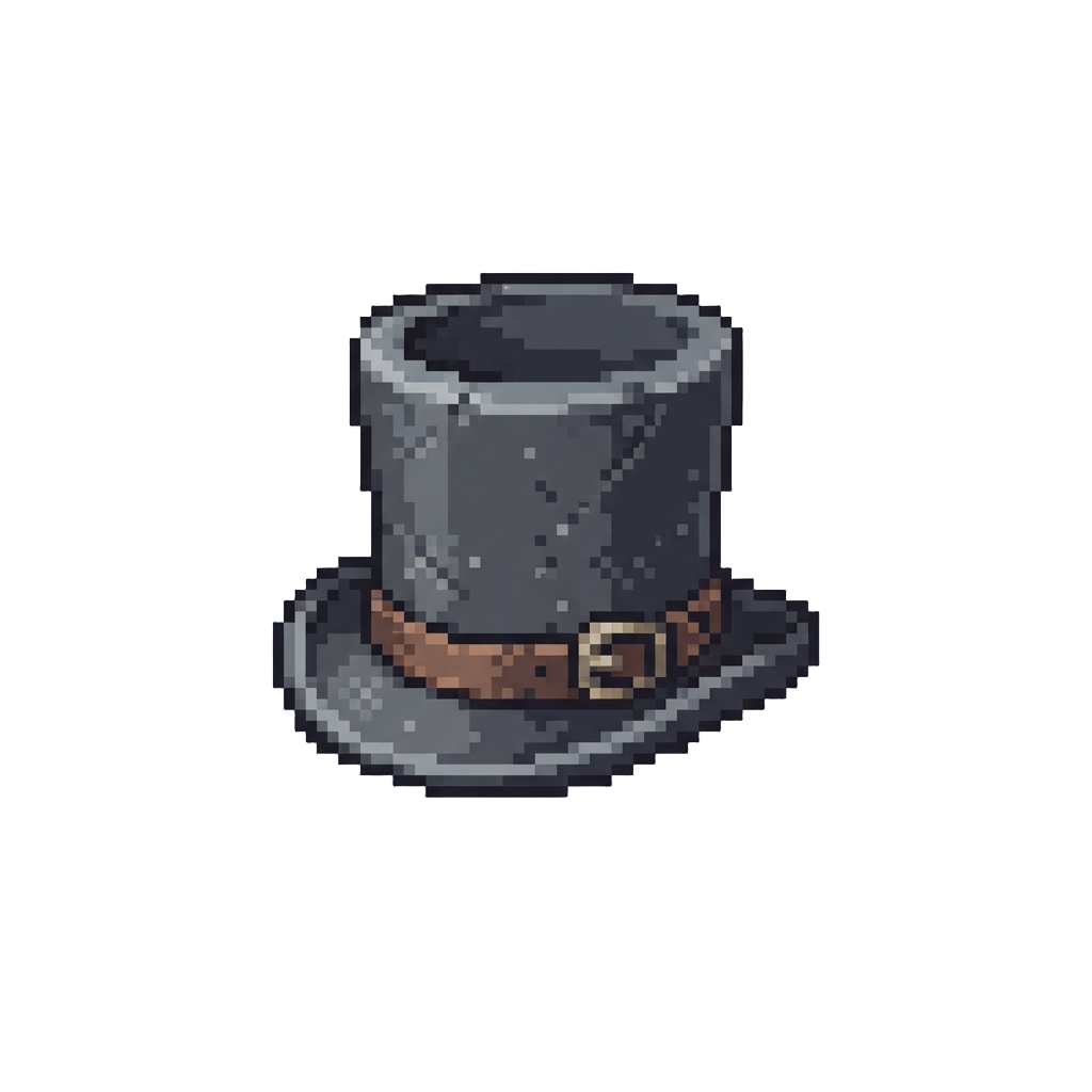 A Dusty Vintage Top Hat