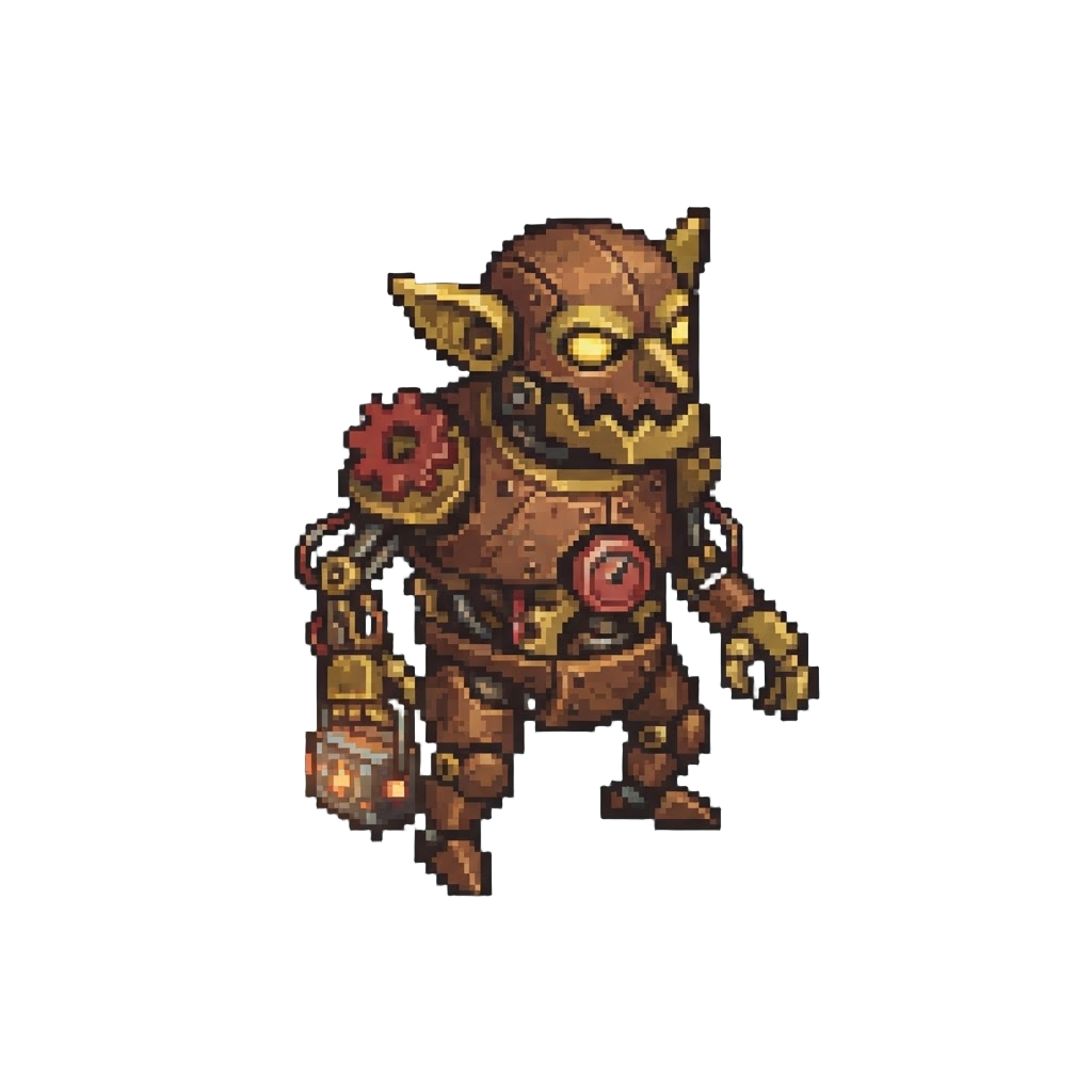 A Noisy Mechanical Goblin
