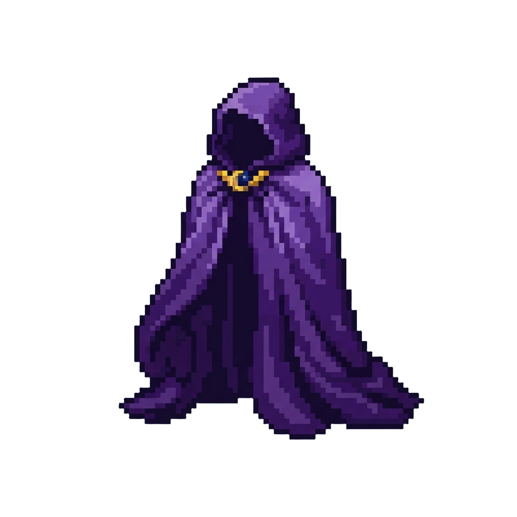 Floppy Oversized Magician Cape That Covers @image1 Down to the Floor