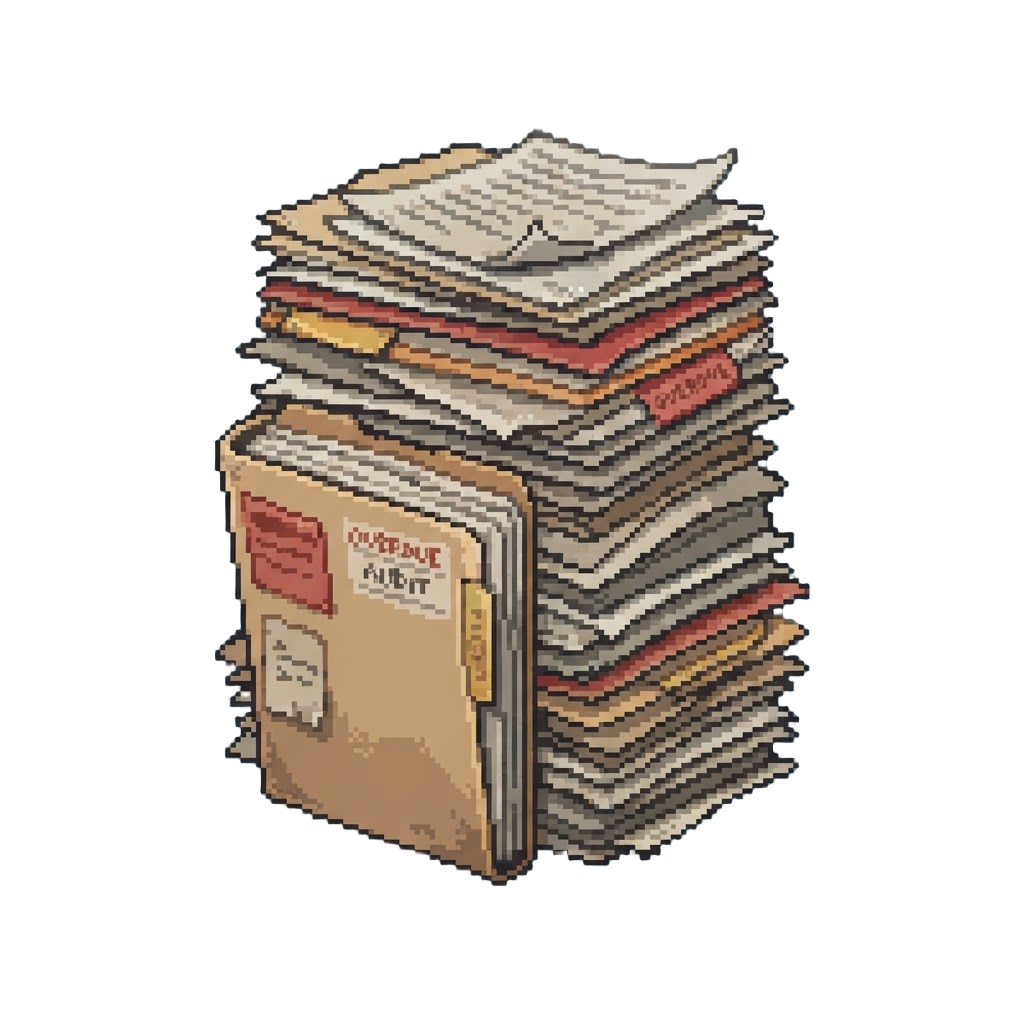 A Massive Towering Stack of Overdue Audit Files