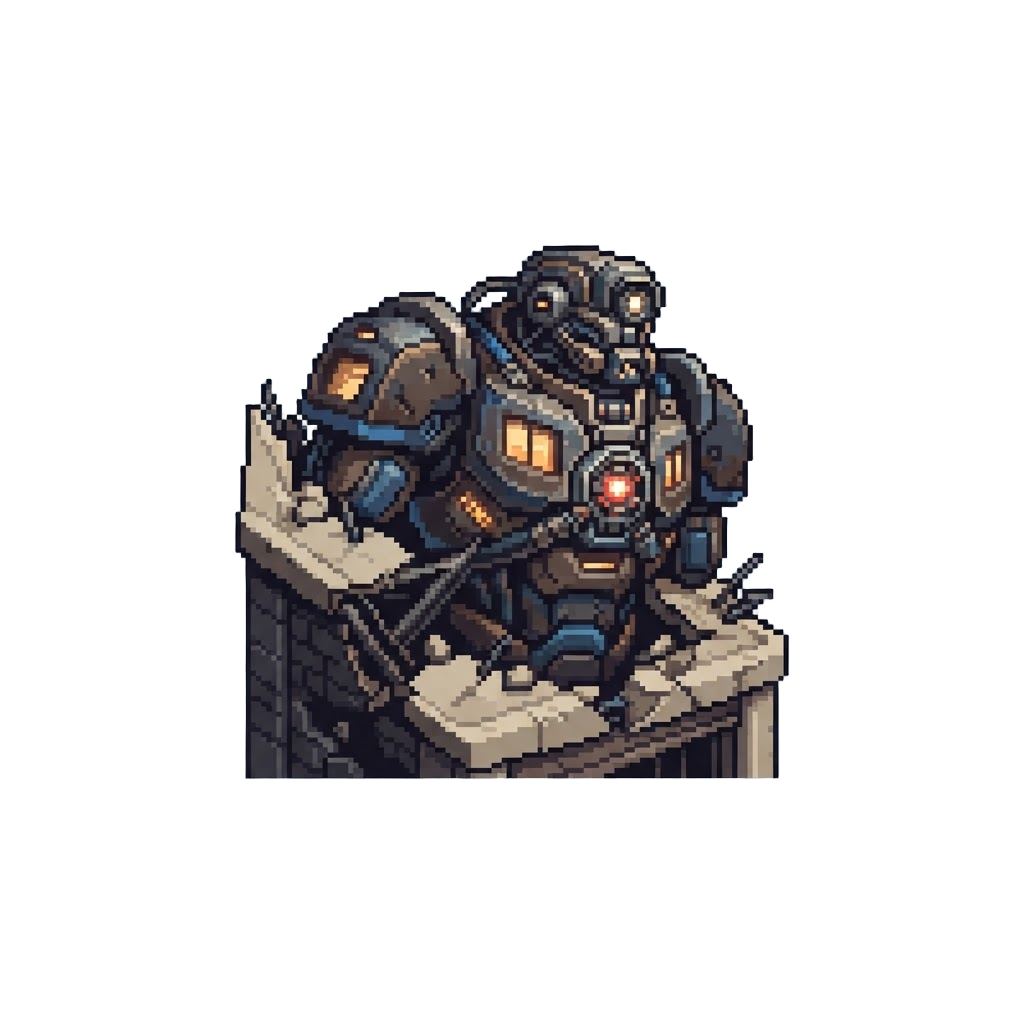 A Colossal Towering Torso That Breaks Through the Lab Roof