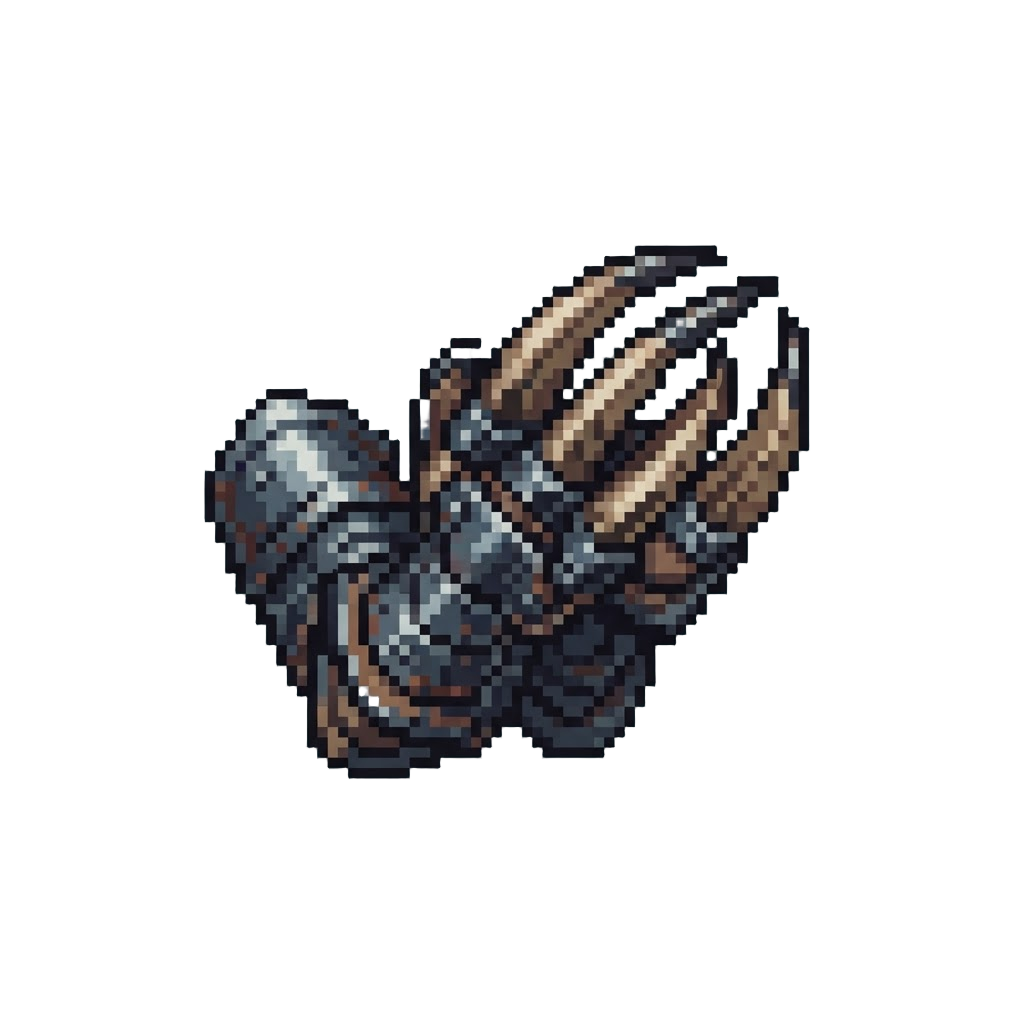 Massive Razor-sharp Claw Arms