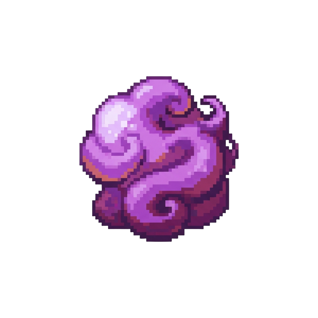 A Puff of Bright Purple Pumpkin-flavored Smoke