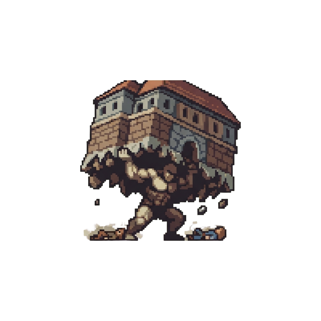 A Titanic Strength Maneuver Lifting a Giant Building Off Trapped Heroes