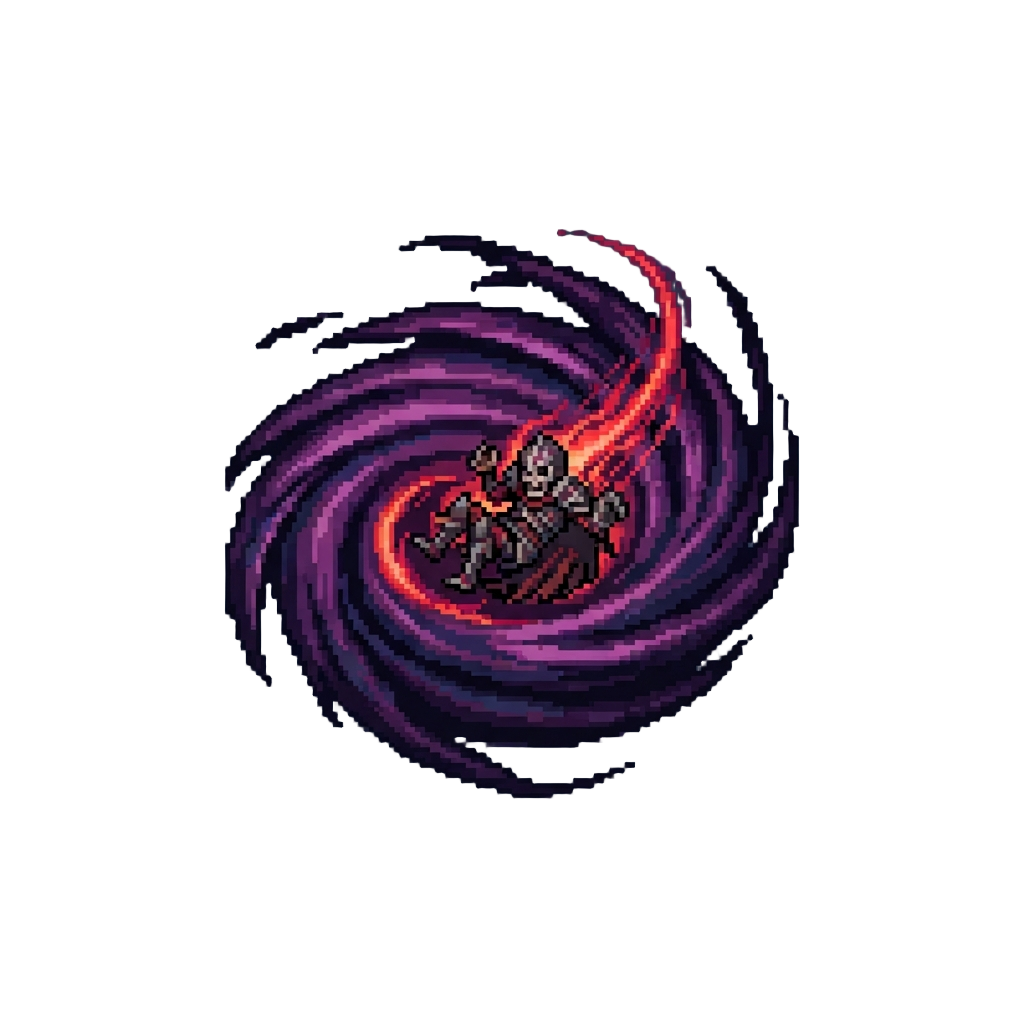 A Terrifying Darkforce Void Vortex Draining the Lifeforce of a Villain