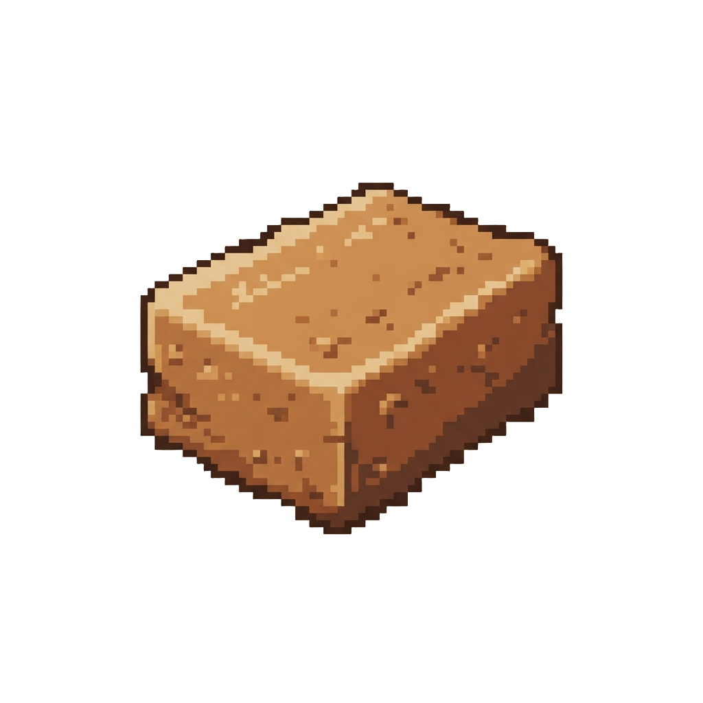 A Oversized Caramel Fudge Bar