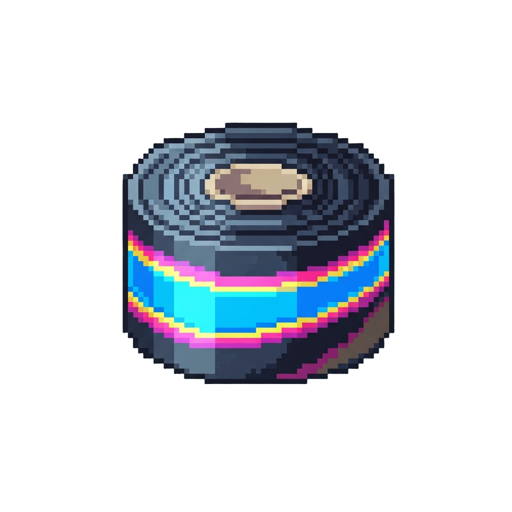 A Neon Racing Stripe Decal