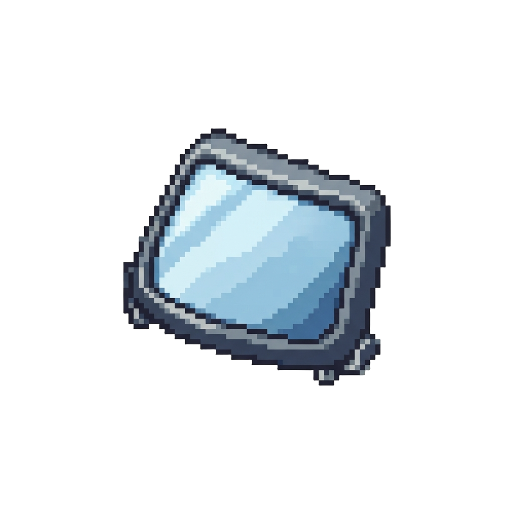 A Miniature Windshield Piece