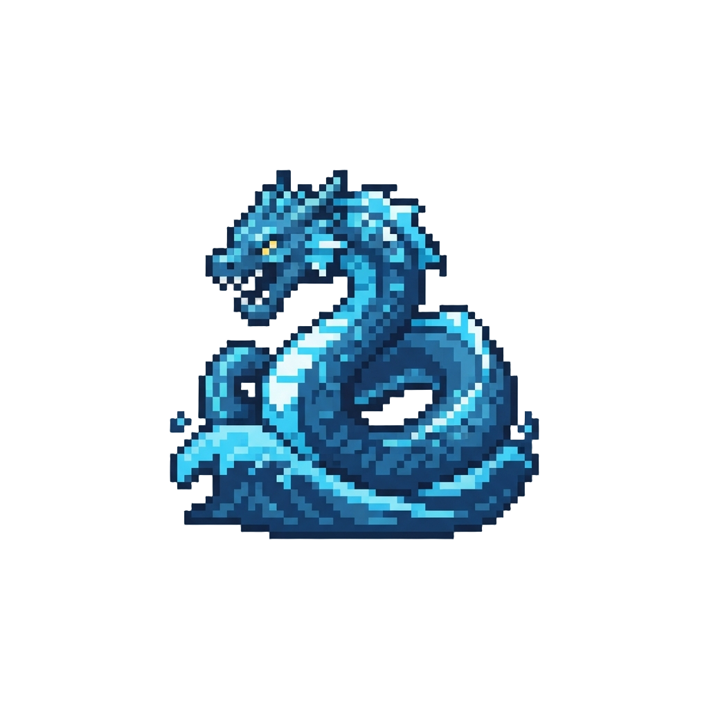 A Tidal Wave Sea Serpent