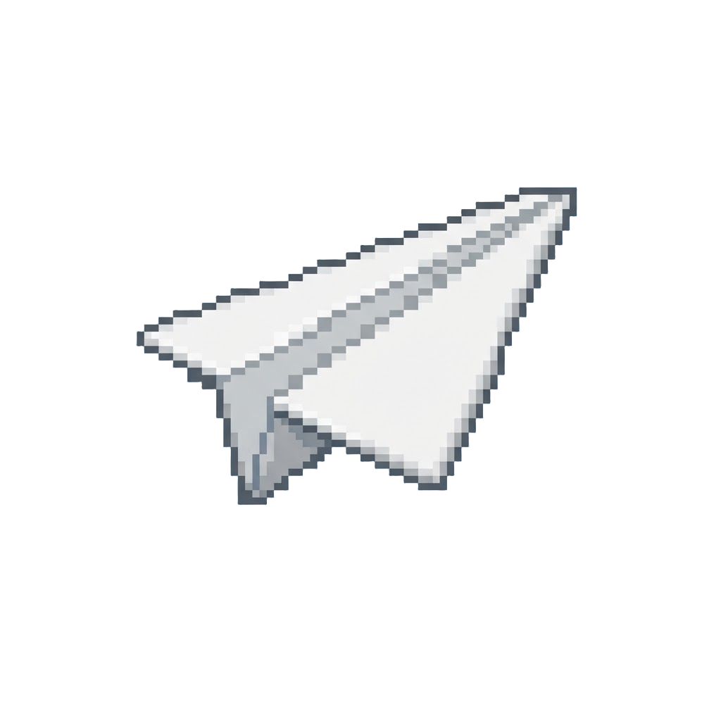 A Folded Paper Airplane