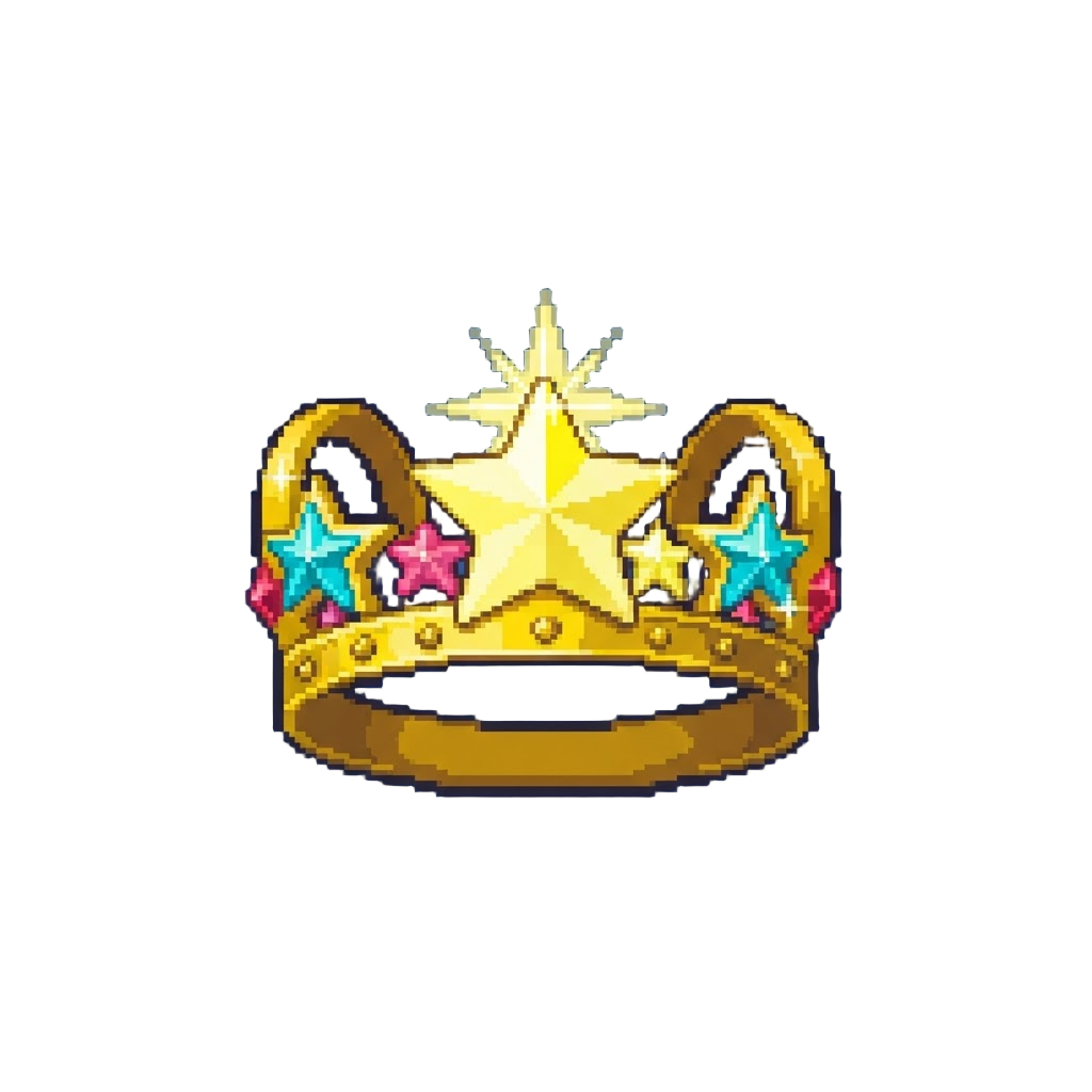 A Sparkling Star Crown