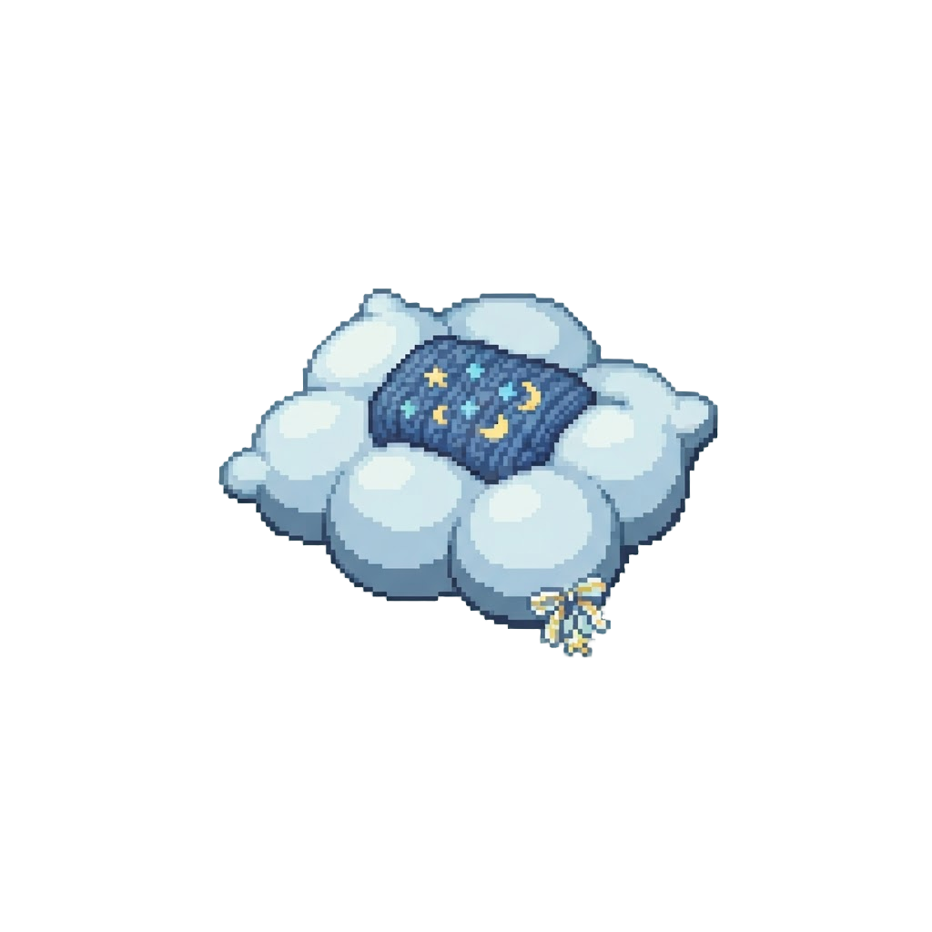 A Flying Cozy Cloud Pillow