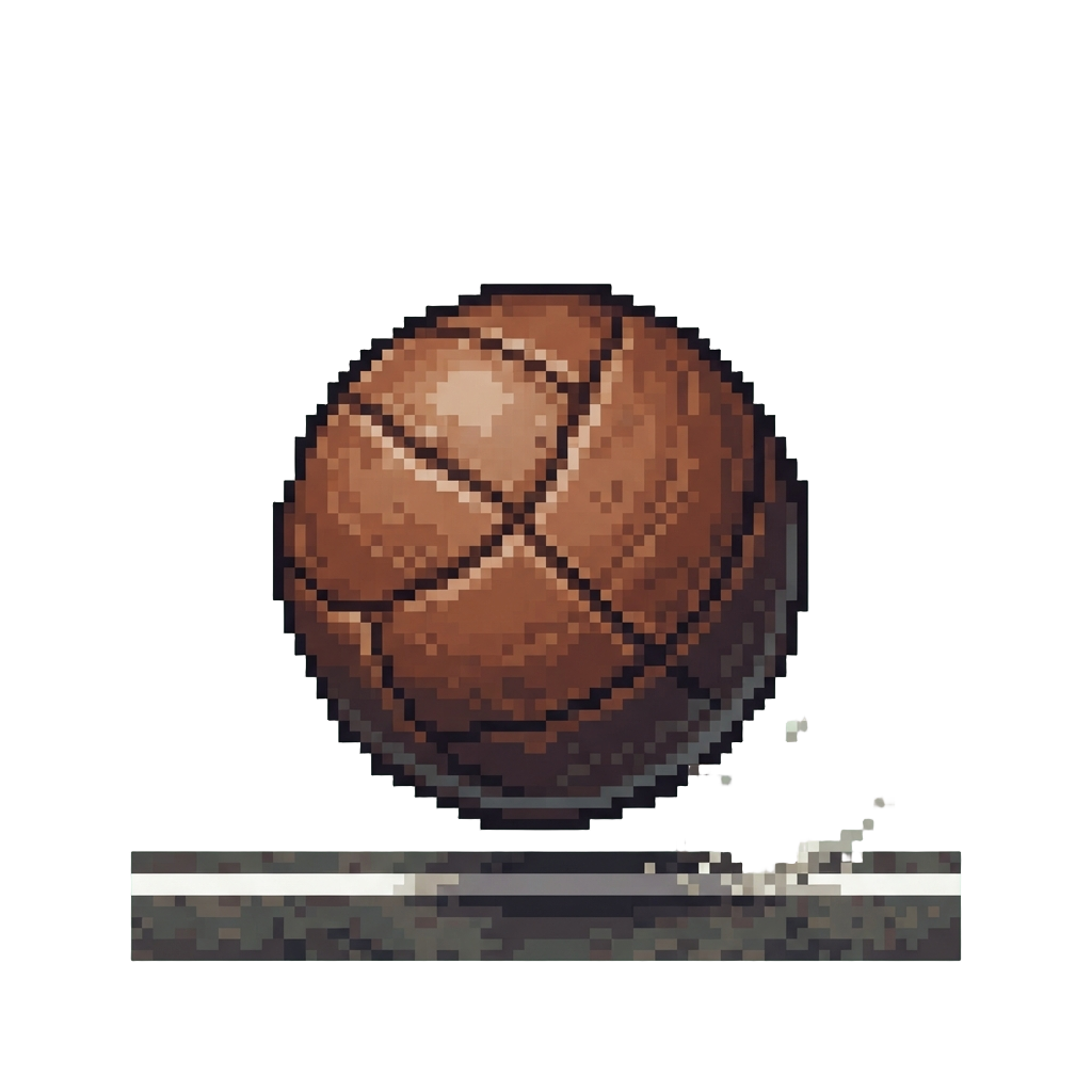 A Overthrown Ball Skipping Out of Bounds