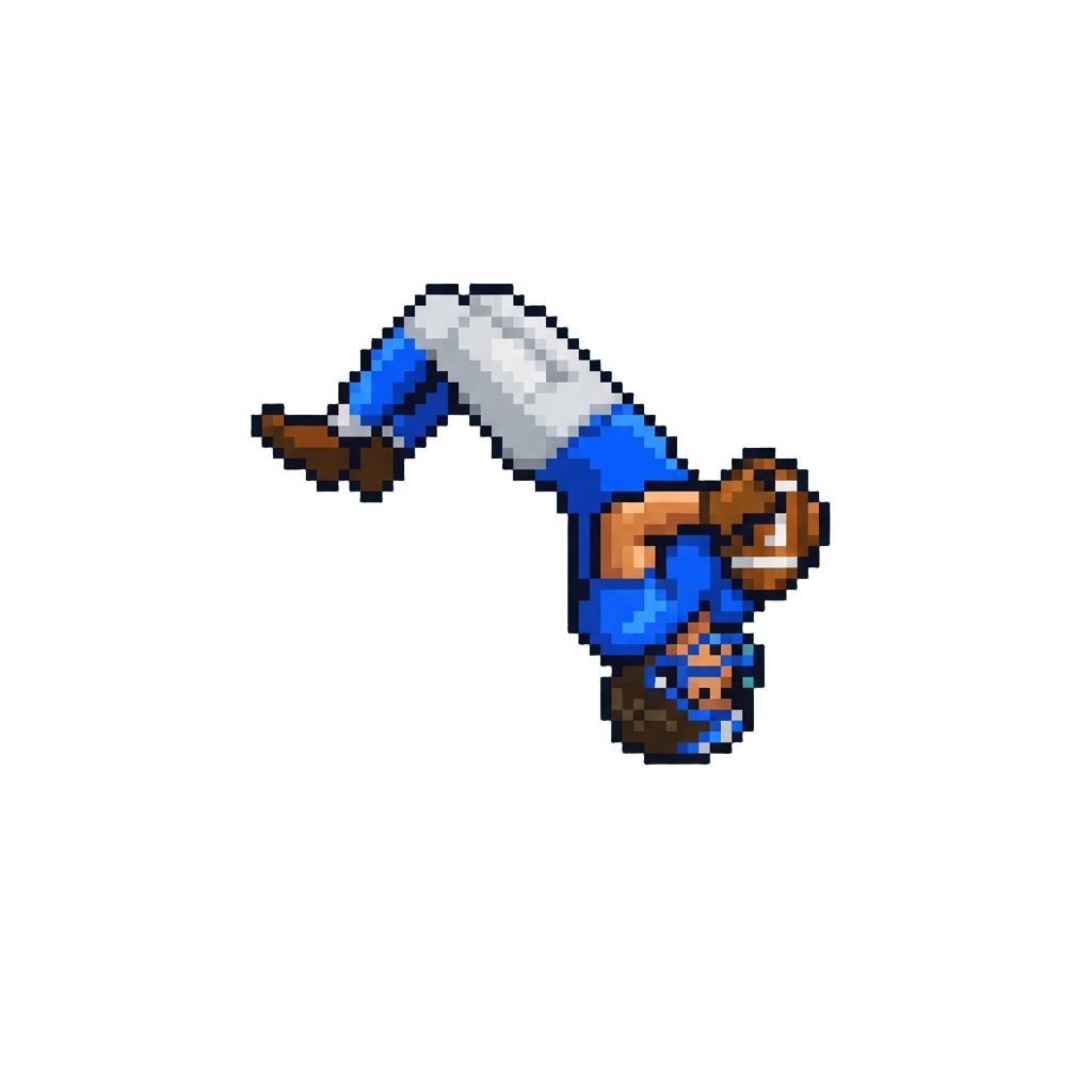 A Spectacular Backflip Catch Touchdown