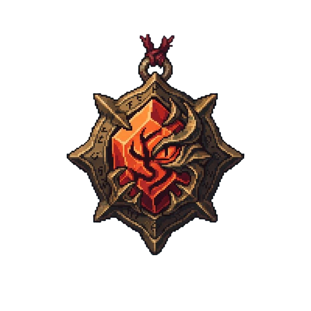 A Blood-orange Nightmare Sigil
