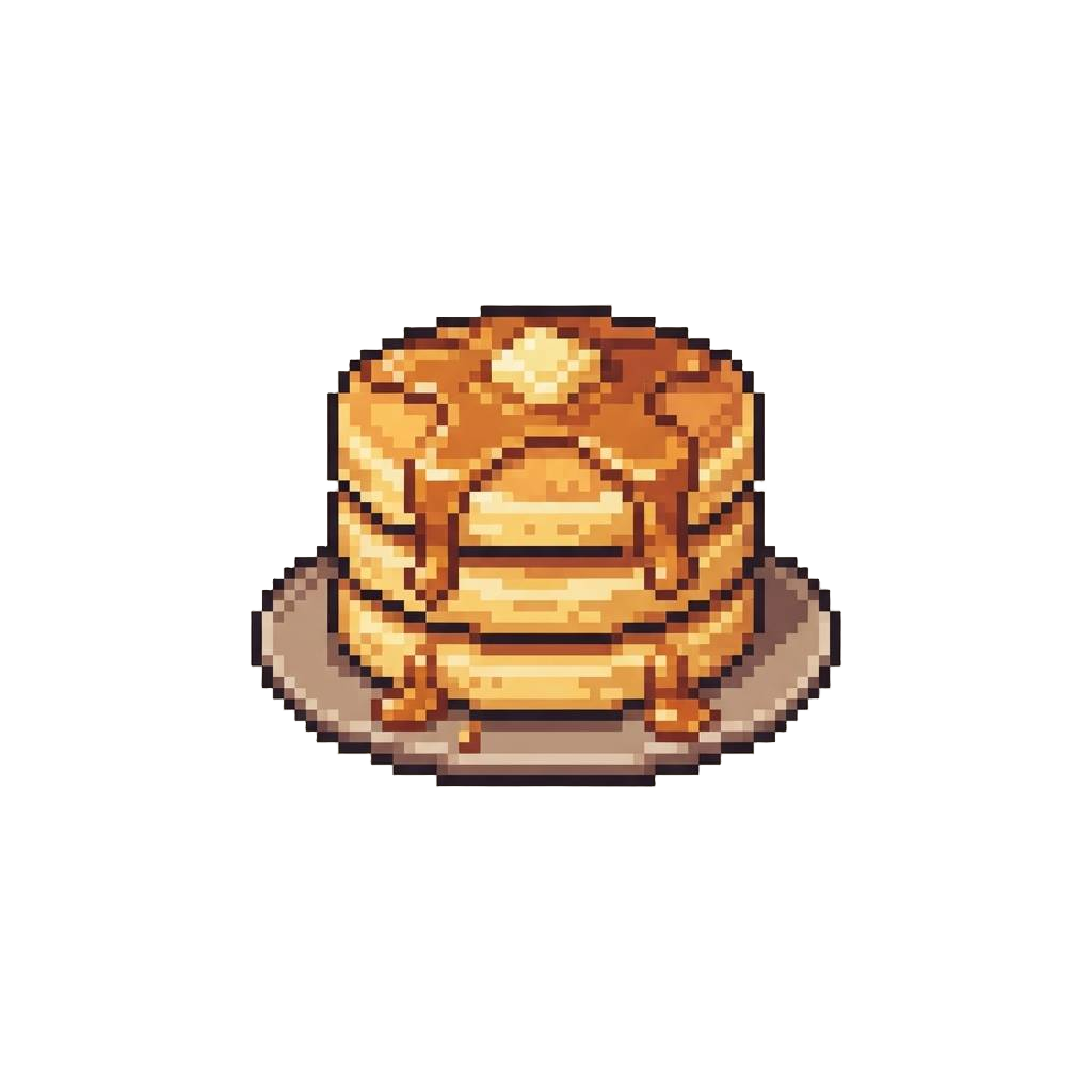 A Fluffy Pancake Stack Lounge with Syrup Slip-and-slides