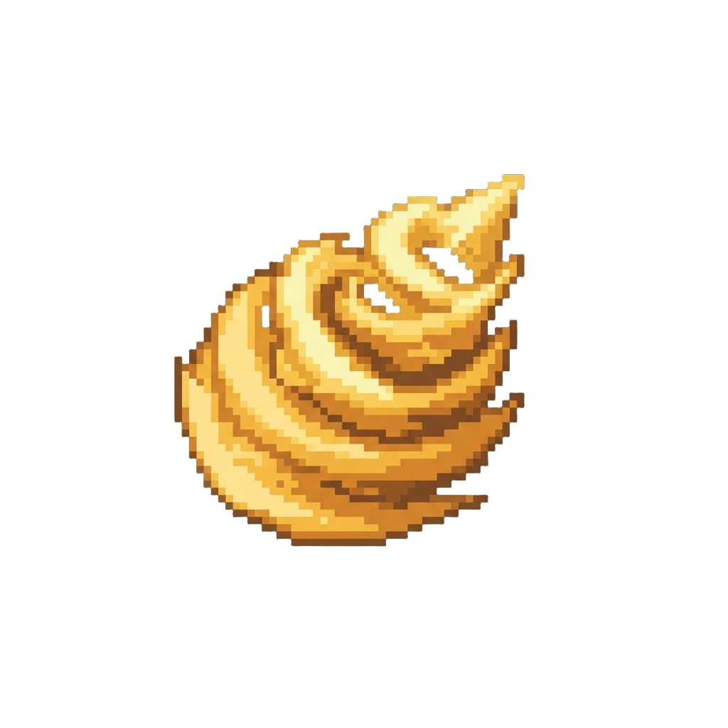 A Glowing Golden Uppercut Shockwave