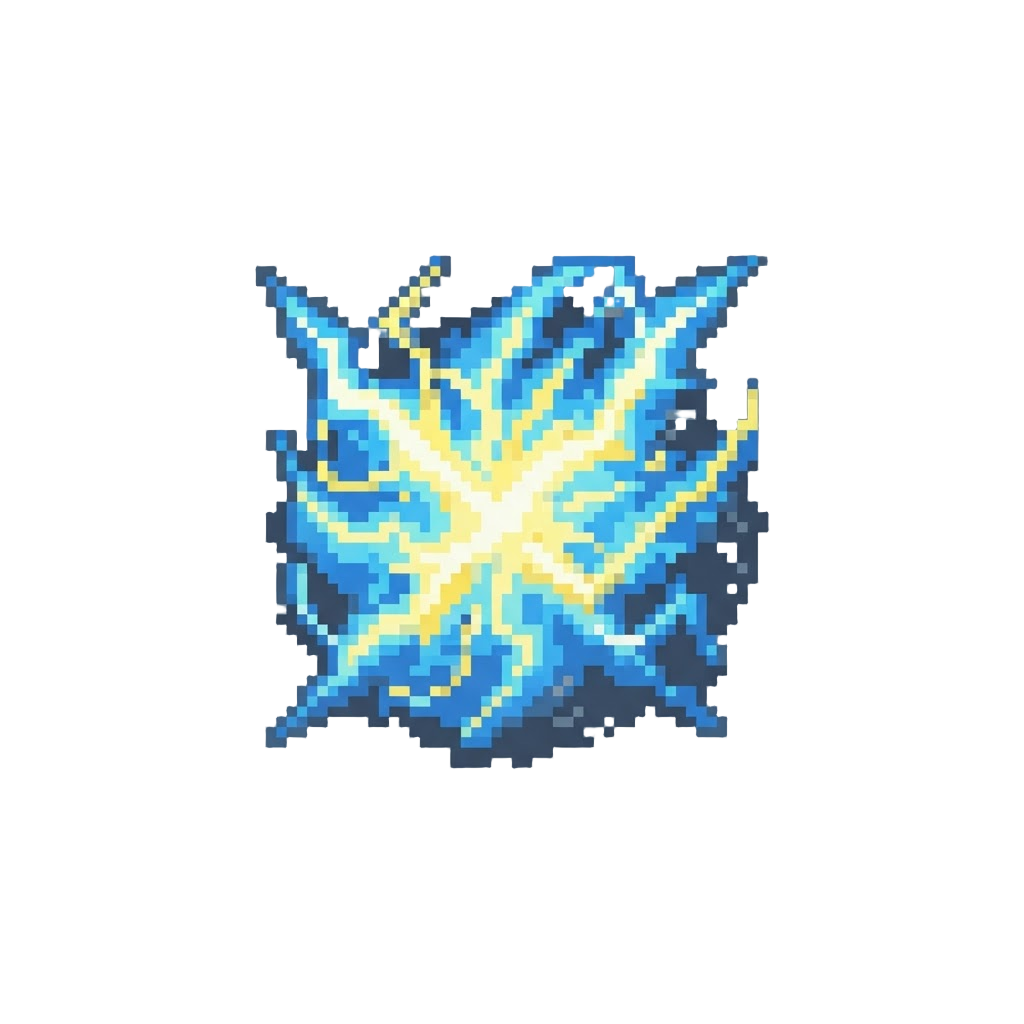 A Thunderous Lightning Aura Burst
