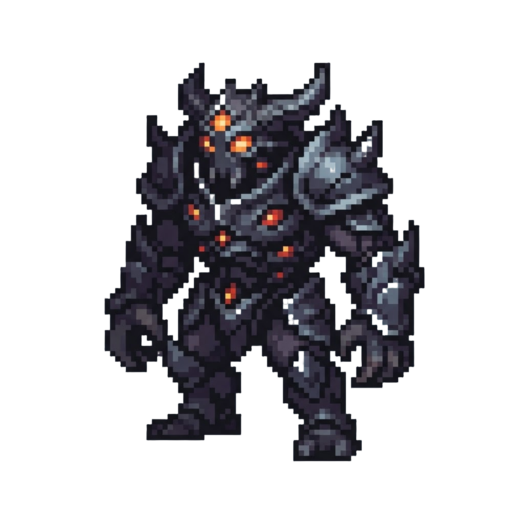 A Towering Multi-eyed Shadow Colossus