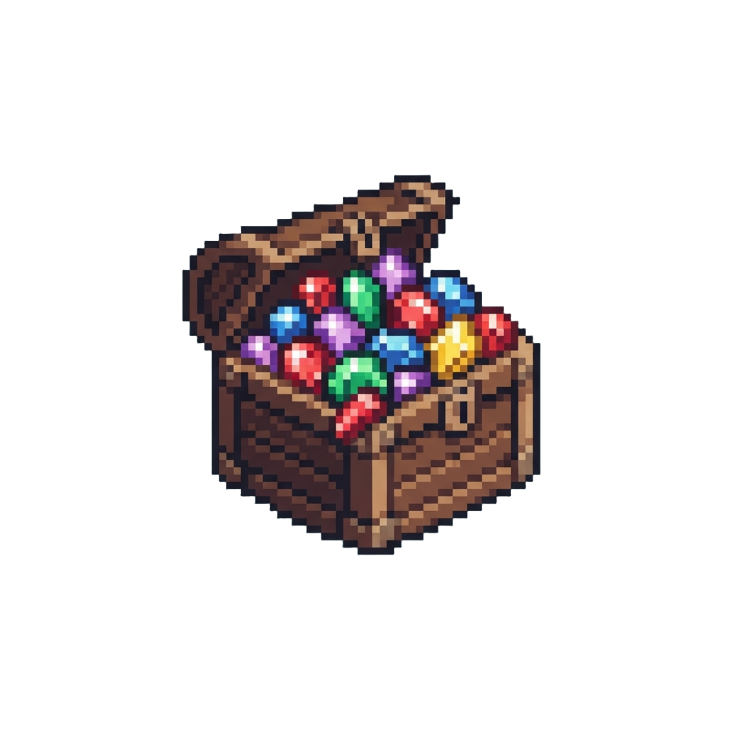 A Chest Overflowing with Rare Gems
