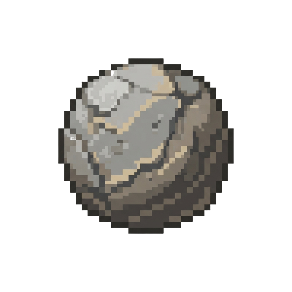 A Giant Rolling Stone Boulder