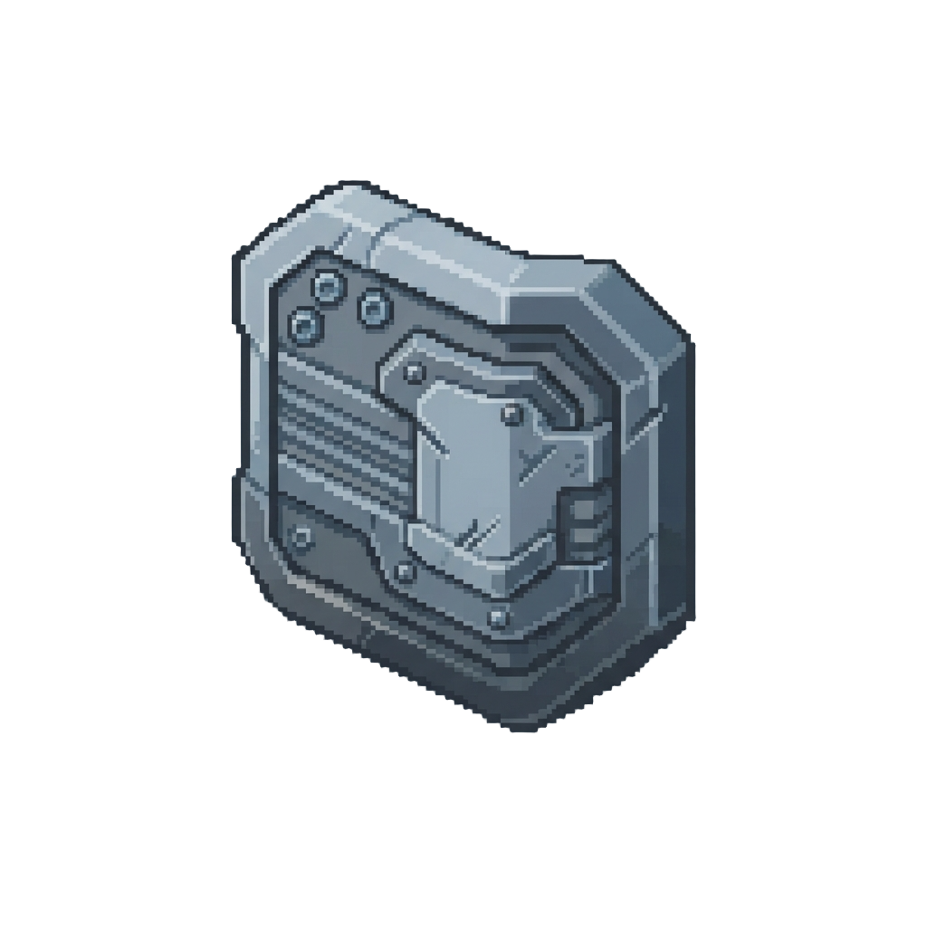A Reinforced Titanium Blast Guard
