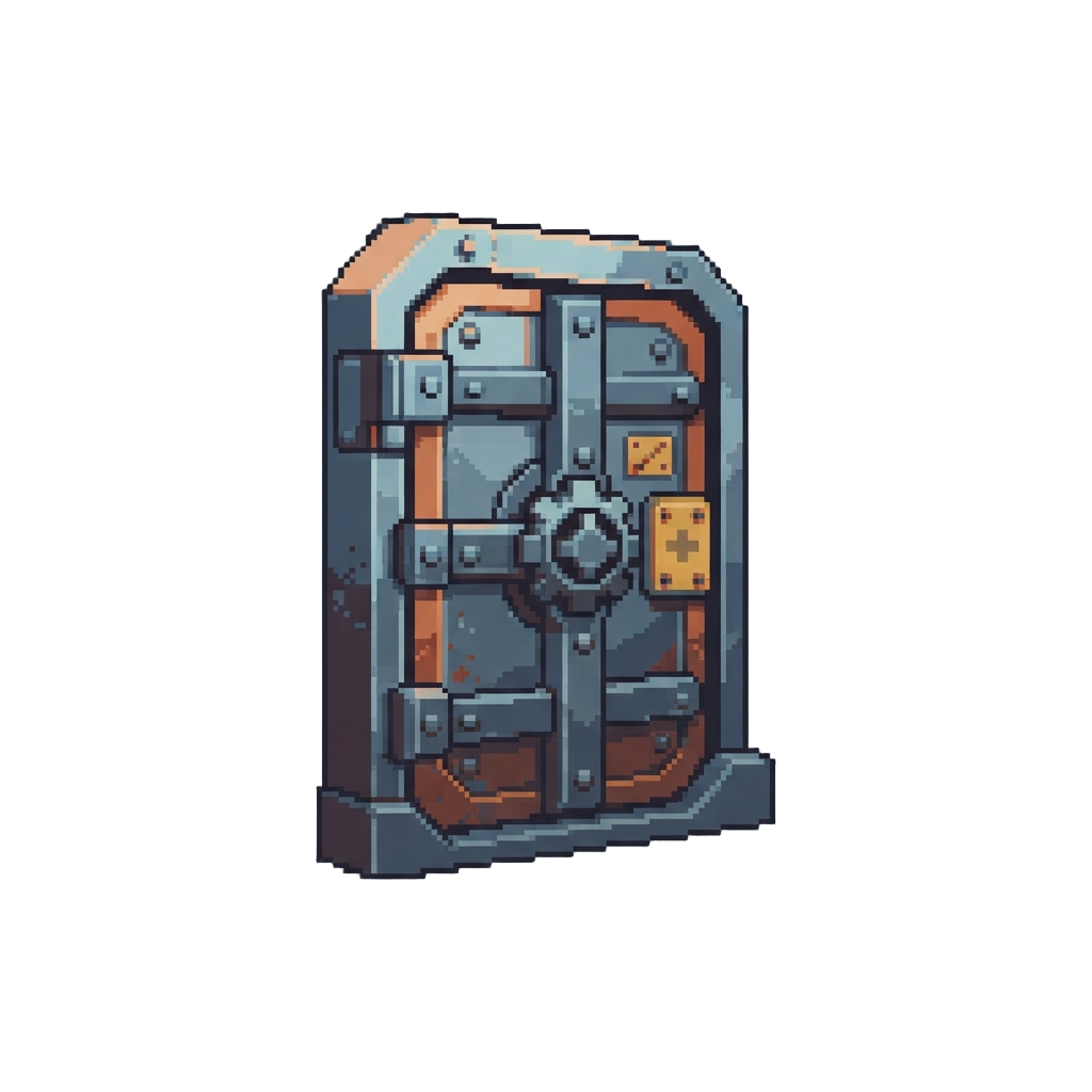 A Reinforced Blast Door
